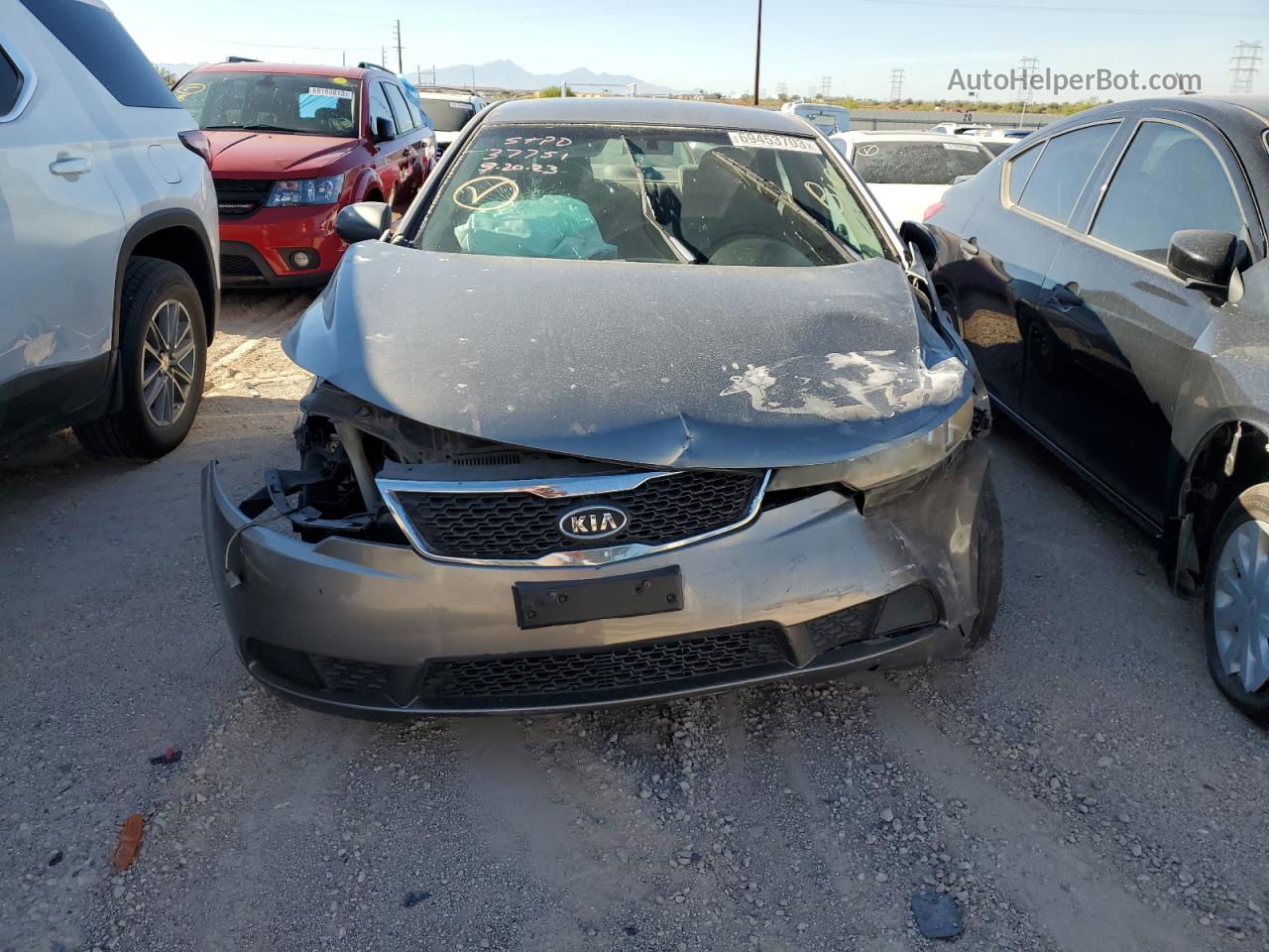 2012 Kia Forte Ex Charcoal vin: KNAFU4A26C5553360