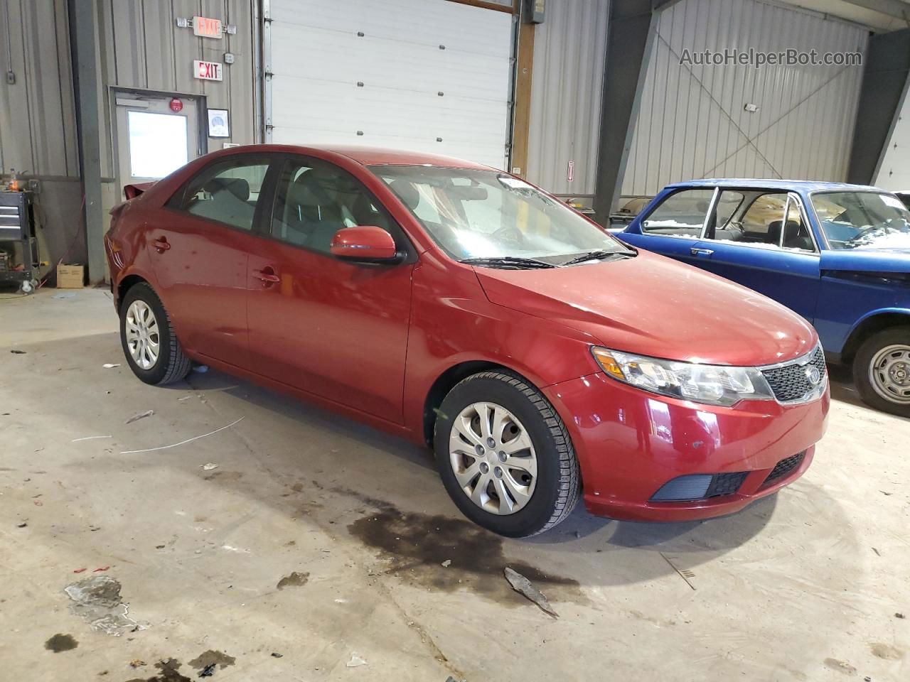 2012 Kia Forte Ex Красный vin: KNAFU4A26C5555271