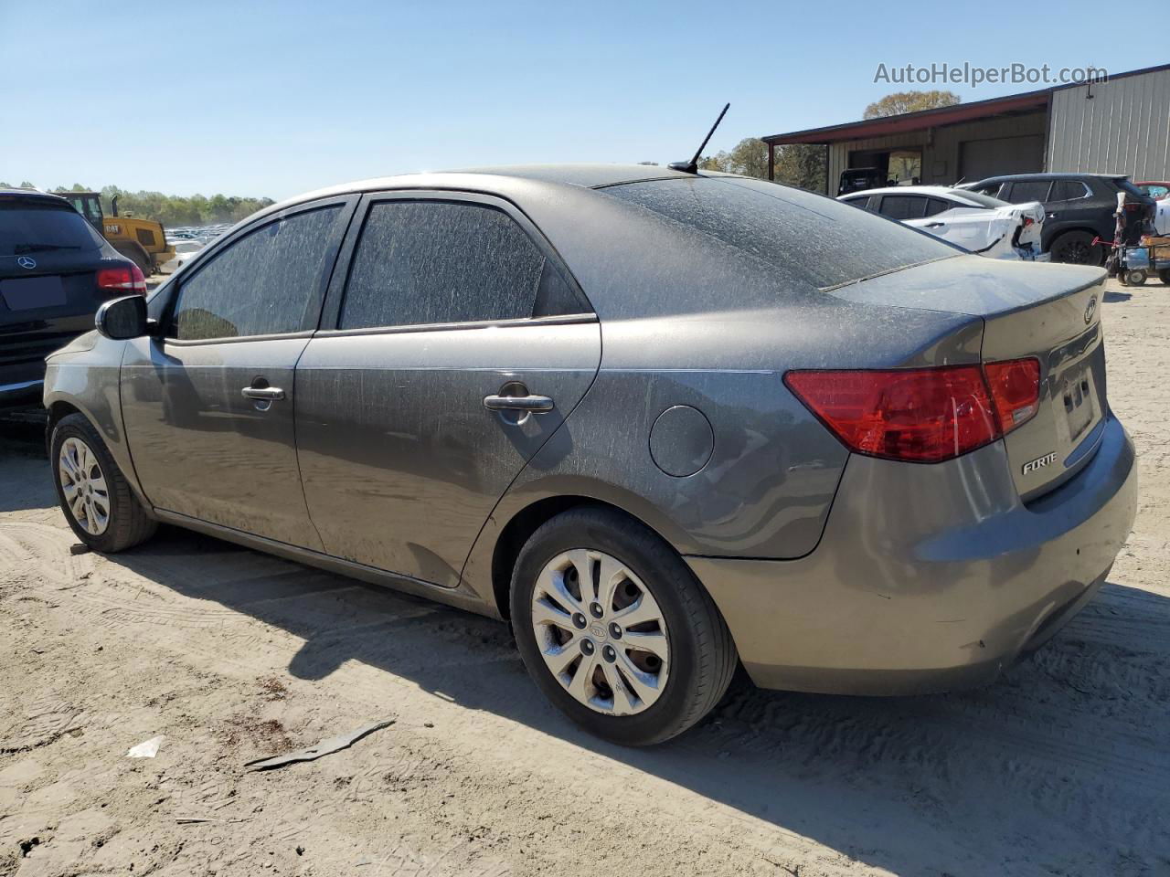 2012 Kia Forte Ex Серый vin: KNAFU4A26C5586665