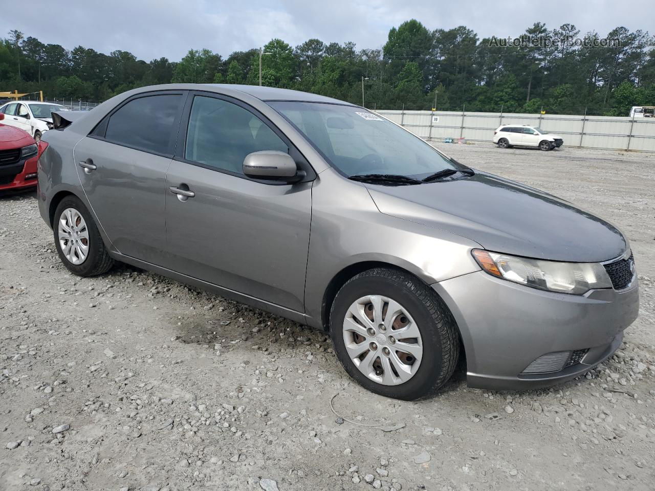 2012 Kia Forte Ex Gray vin: KNAFU4A26C5625156