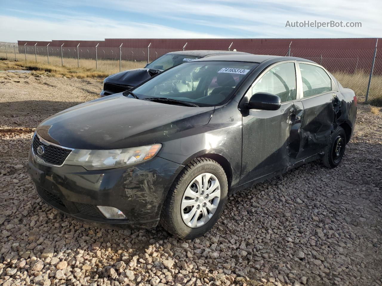 2012 Kia Forte Ex Черный vin: KNAFU4A26C5633970