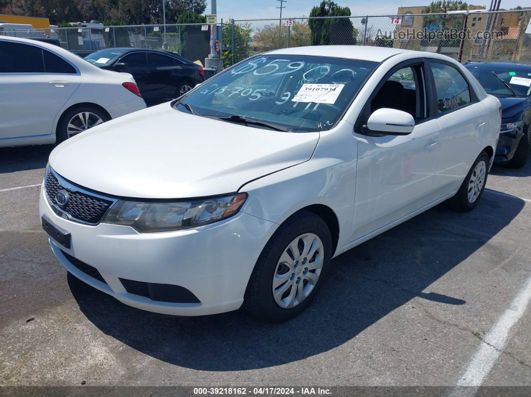 2012 Kia Forte Ex White vin: KNAFU4A26C5637856