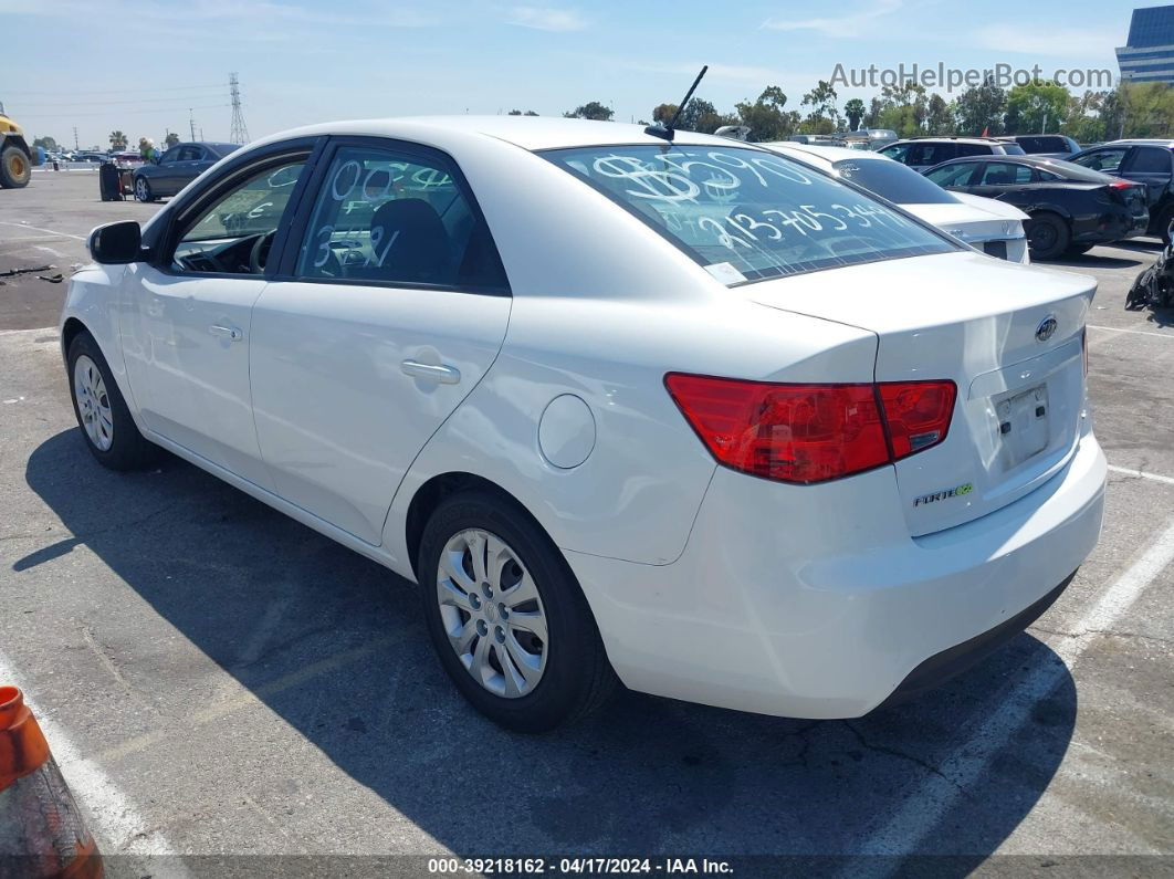 2012 Kia Forte Ex White vin: KNAFU4A26C5637856