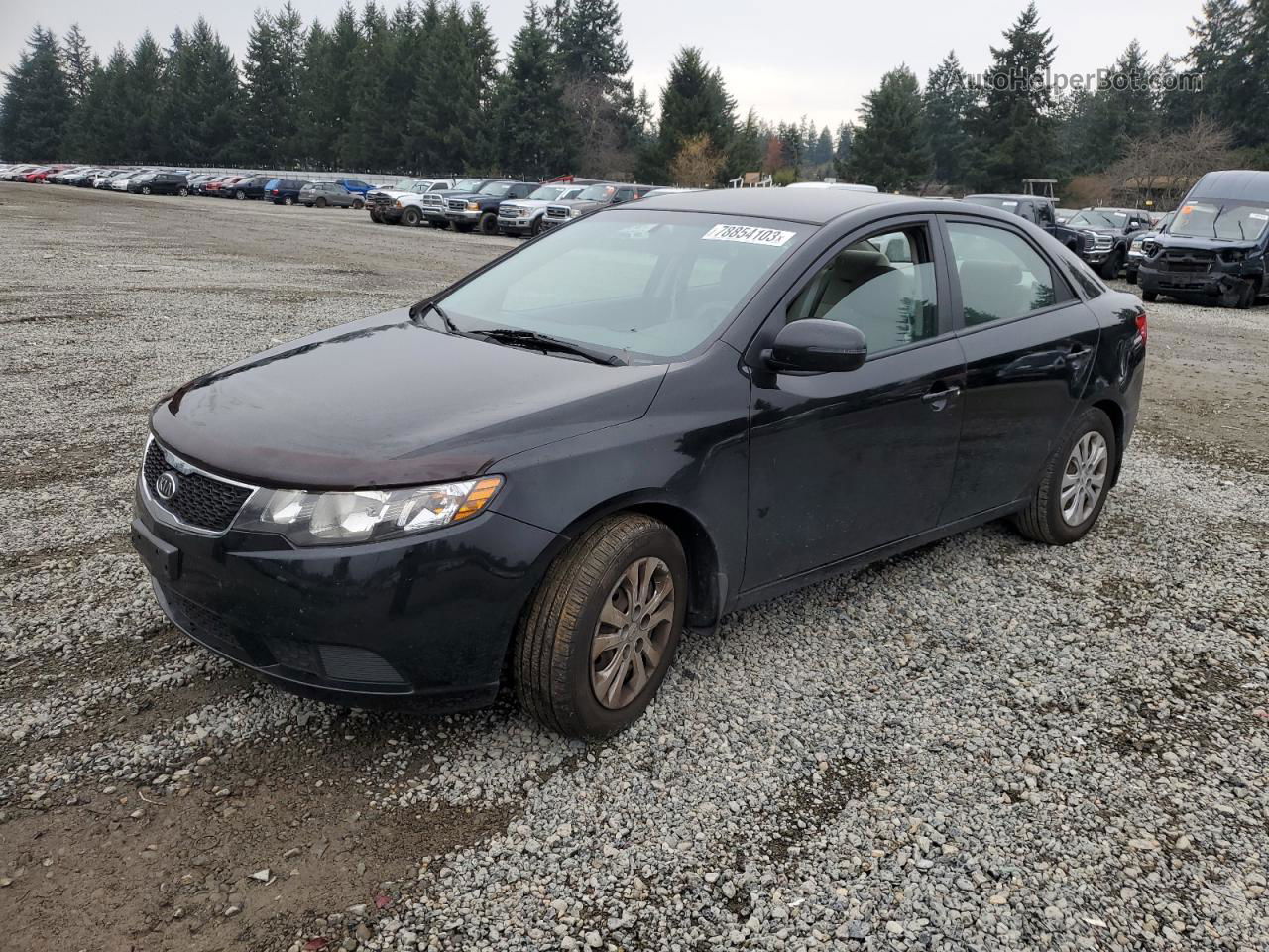 2012 Kia Forte Ex Black vin: KNAFU4A26C5642782