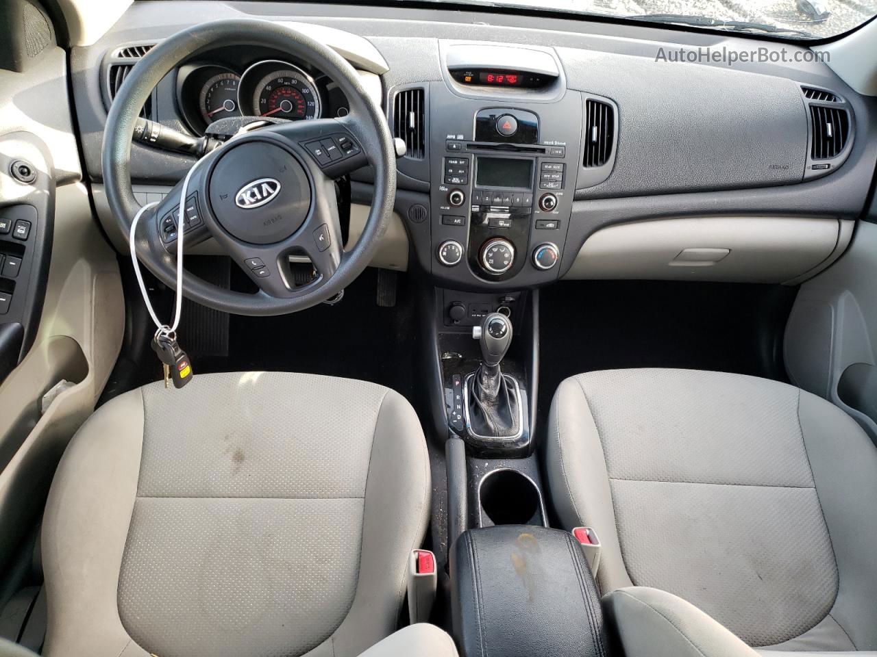 2012 Kia Forte Ex Черный vin: KNAFU4A26C5642782