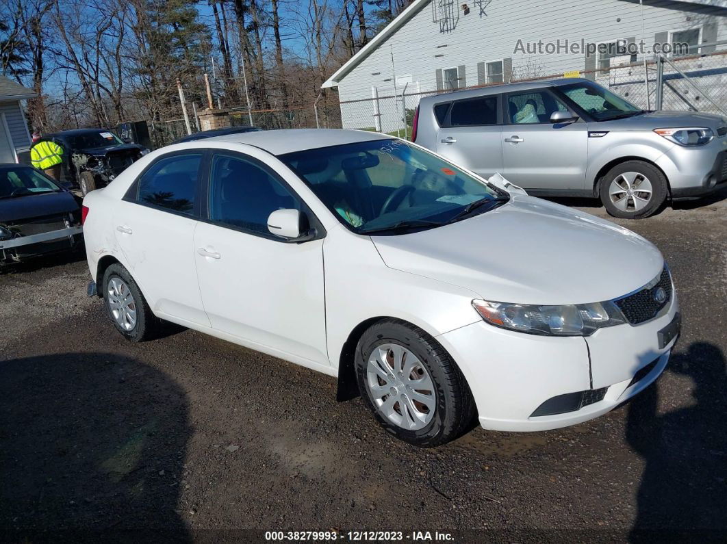 2012 Kia Forte Ex Белый vin: KNAFU4A27C5488180