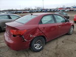 2012 Kia Forte Ex Maroon vin: KNAFU4A27C5492181