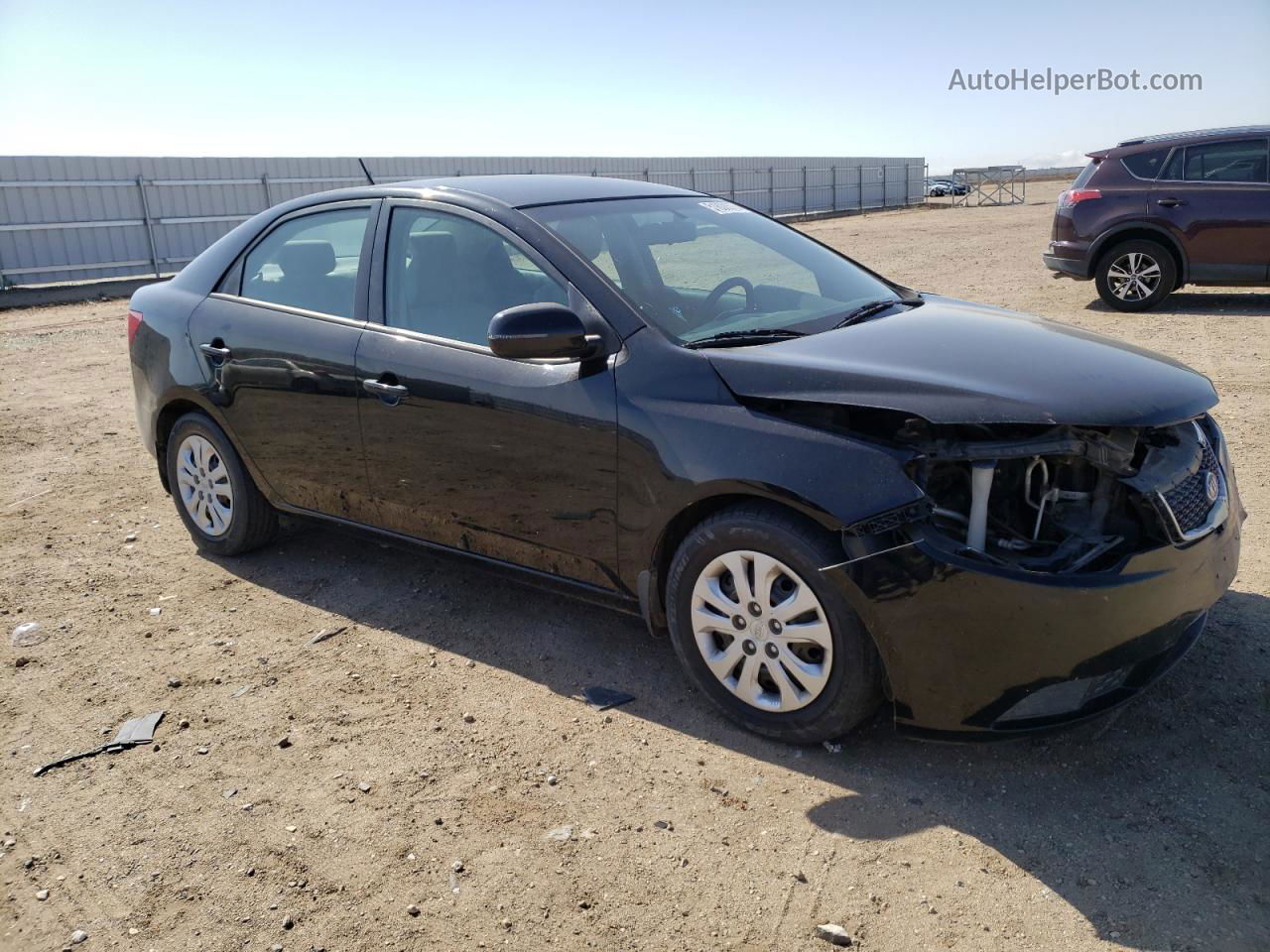 2012 Kia Forte Ex Черный vin: KNAFU4A27C5539905