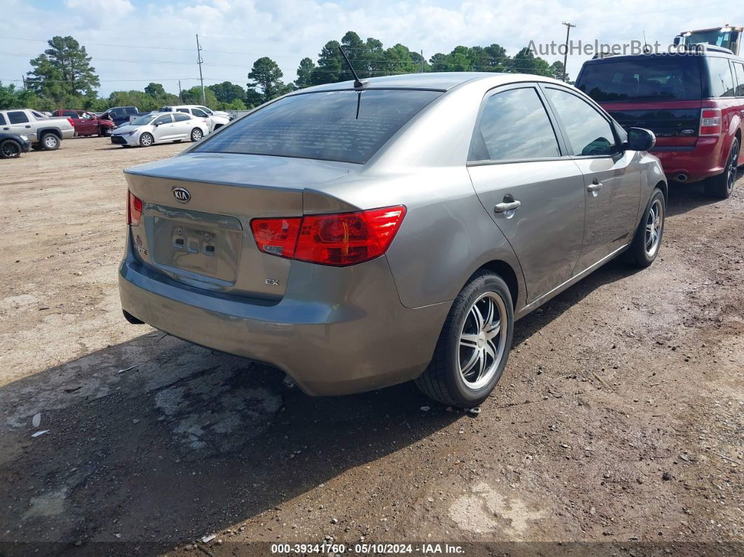 2012 Kia Forte Ex Gray vin: KNAFU4A27C5546840