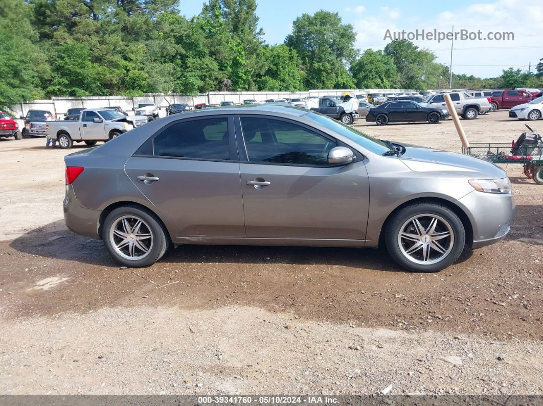 2012 Kia Forte Ex Gray vin: KNAFU4A27C5546840