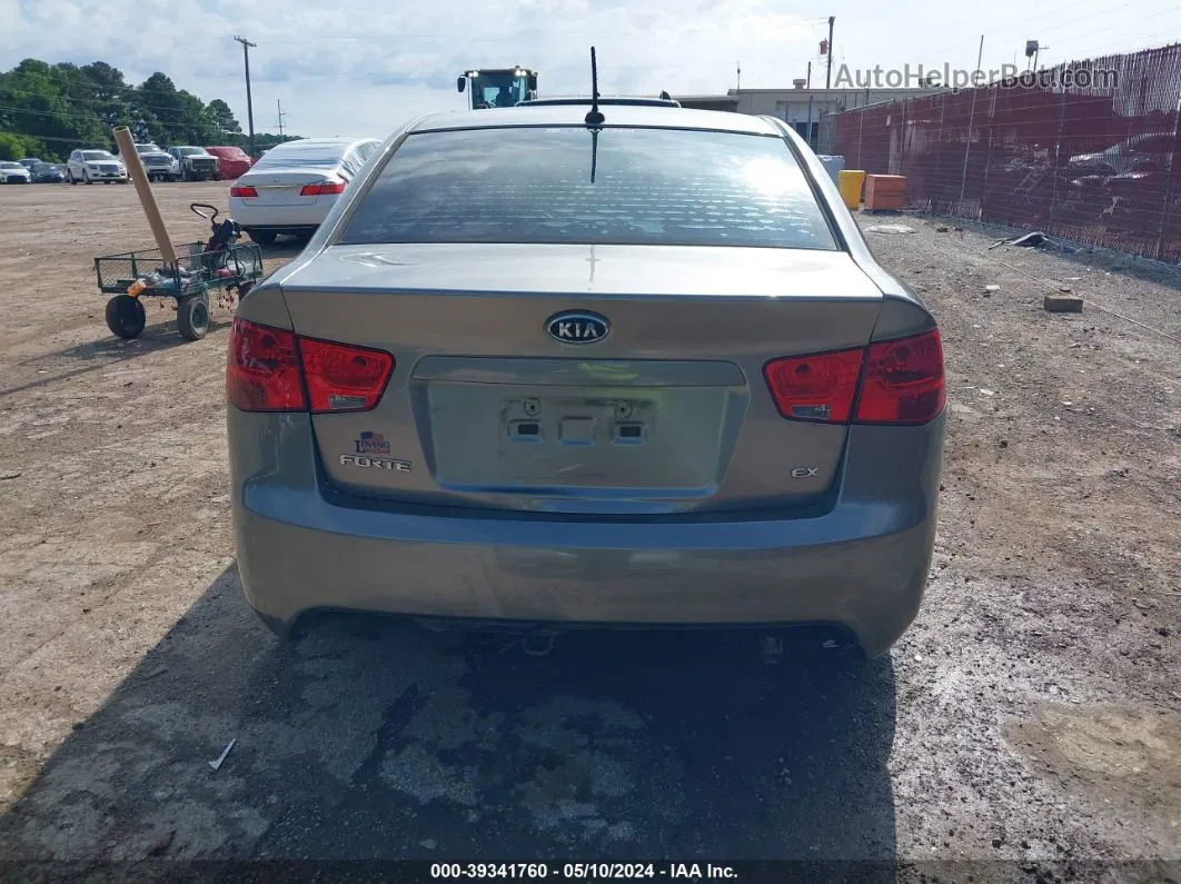 2012 Kia Forte Ex Gray vin: KNAFU4A27C5546840