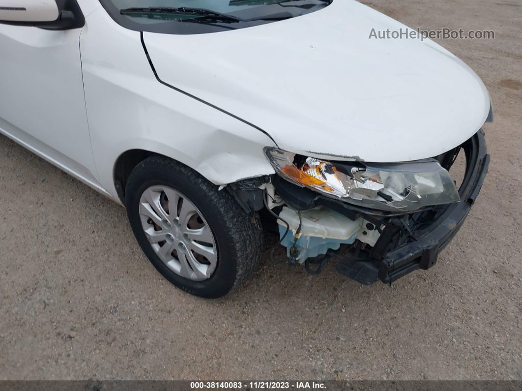 2012 Kia Forte Ex Белый vin: KNAFU4A27C5560818