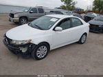 2012 Kia Forte Ex Белый vin: KNAFU4A27C5560818