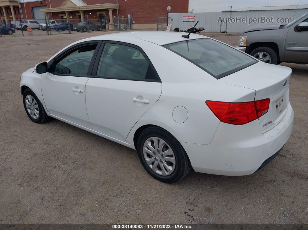 2012 Kia Forte Ex Белый vin: KNAFU4A27C5560818