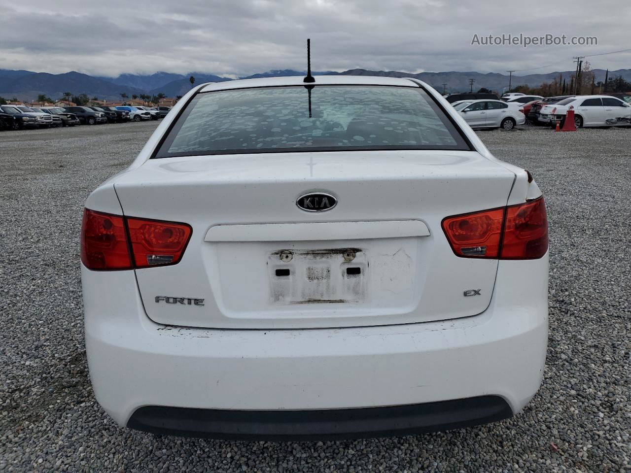 2012 Kia Forte Ex White vin: KNAFU4A27C5563511