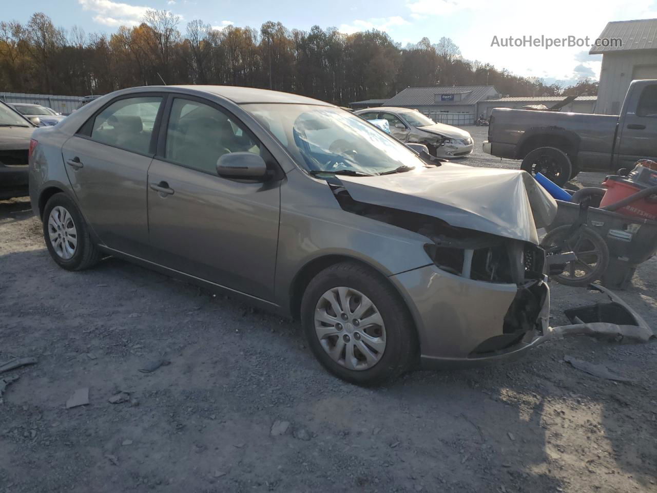 2012 Kia Forte Ex Charcoal vin: KNAFU4A27C5581829