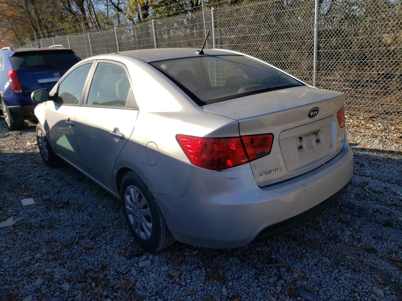 2012 Kia Forte Ex Silver vin: KNAFU4A27C5628289