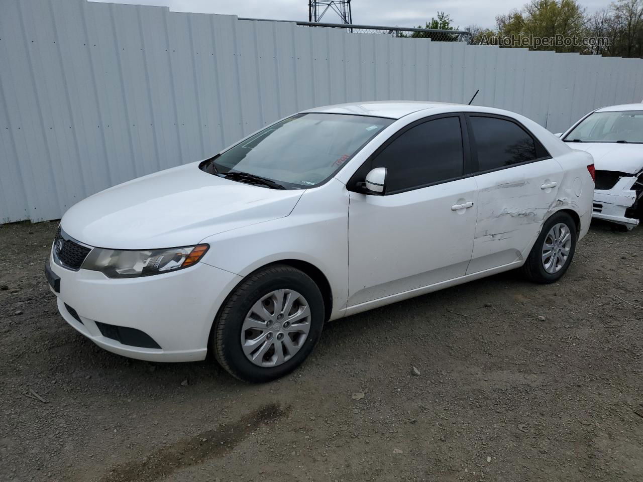 2012 Kia Forte Ex White vin: KNAFU4A27C5628633