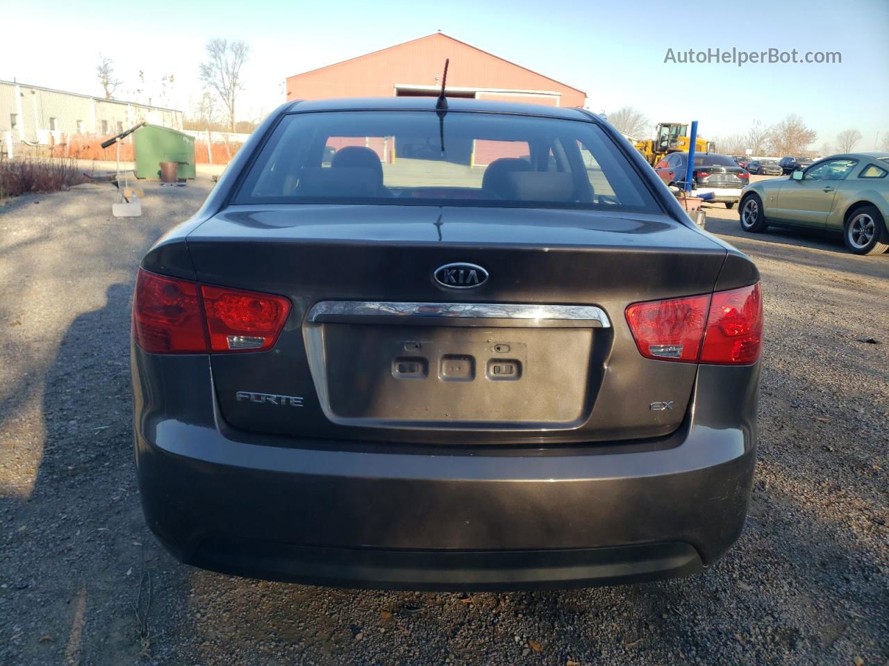 2012 Kia Forte Ex Brown vin: KNAFU4A27C5638613