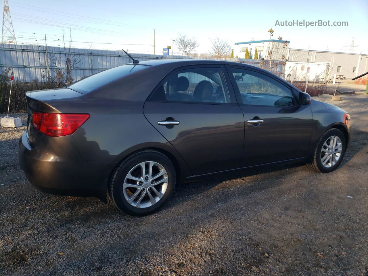 2012 Kia Forte Ex Brown vin: KNAFU4A27C5638613