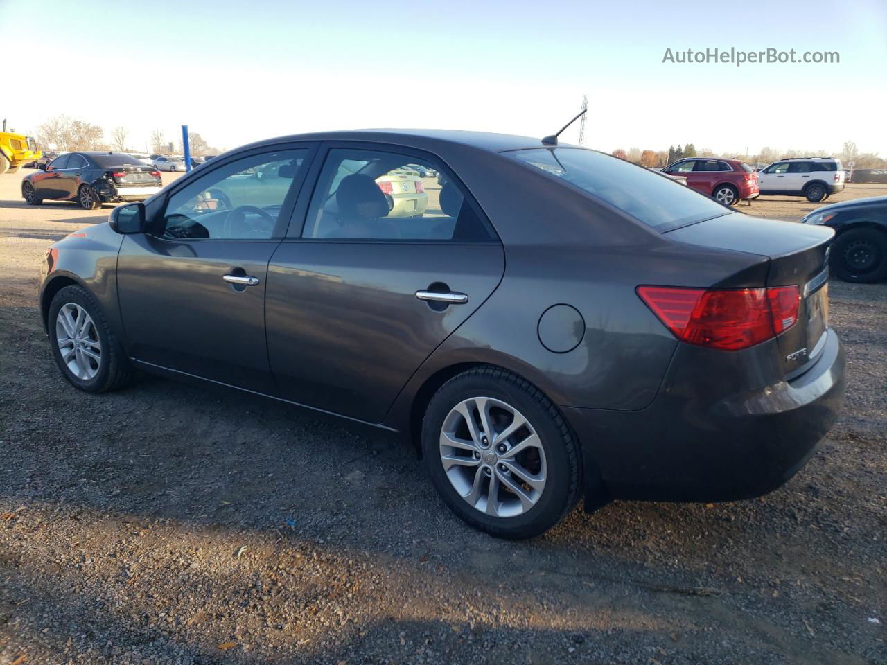 2012 Kia Forte Ex Коричневый vin: KNAFU4A27C5638613