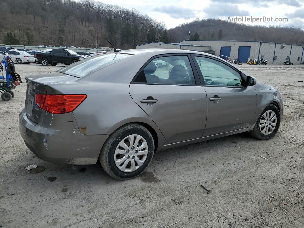 2012 Kia Forte Ex Gray vin: KNAFU4A28C5466852