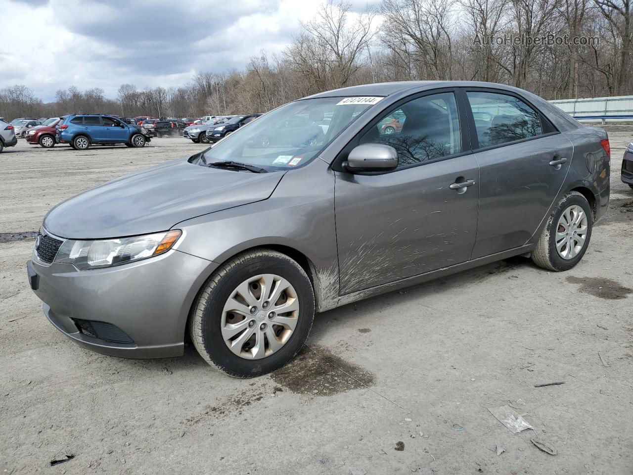 2012 Kia Forte Ex Gray vin: KNAFU4A28C5466852