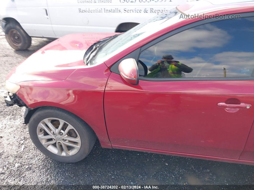 2012 Kia Forte Ex Red vin: KNAFU4A28C5472344