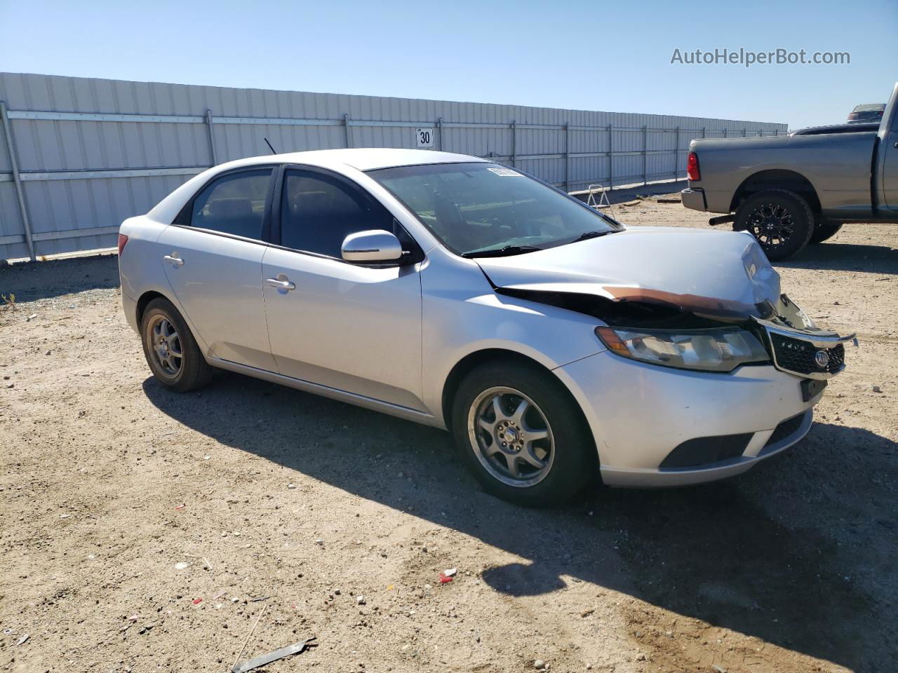 2012 Kia Forte Ex Gray vin: KNAFU4A28C5504418