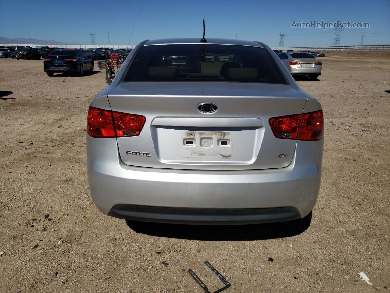 2012 Kia Forte Ex Gray vin: KNAFU4A28C5504418