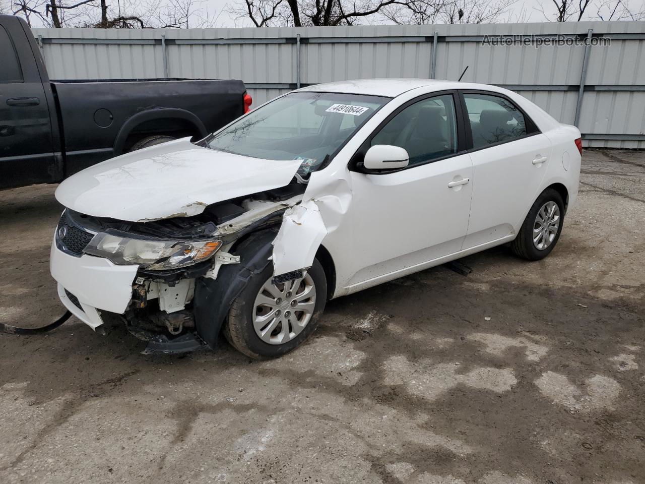 2012 Kia Forte Ex White vin: KNAFU4A28C5507741