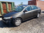 2012 Kia Forte Ex Charcoal vin: KNAFU4A28C5552355