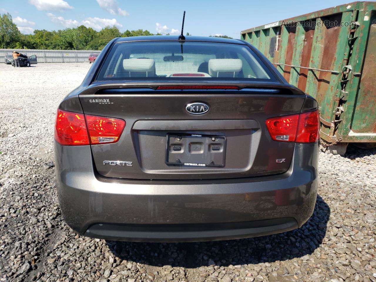 2012 Kia Forte Ex Charcoal vin: KNAFU4A28C5552355