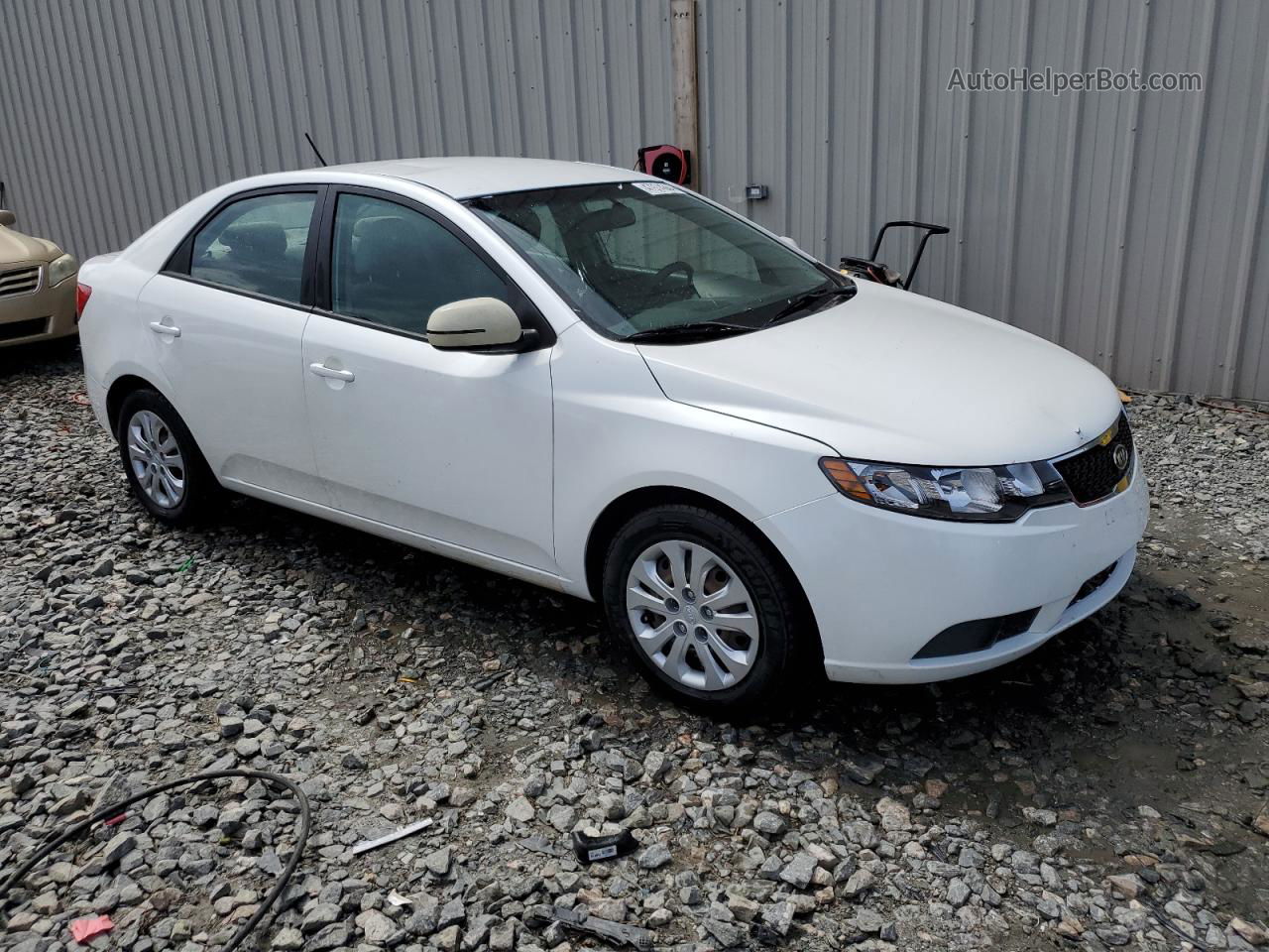 2012 Kia Forte Ex White vin: KNAFU4A28C5594251