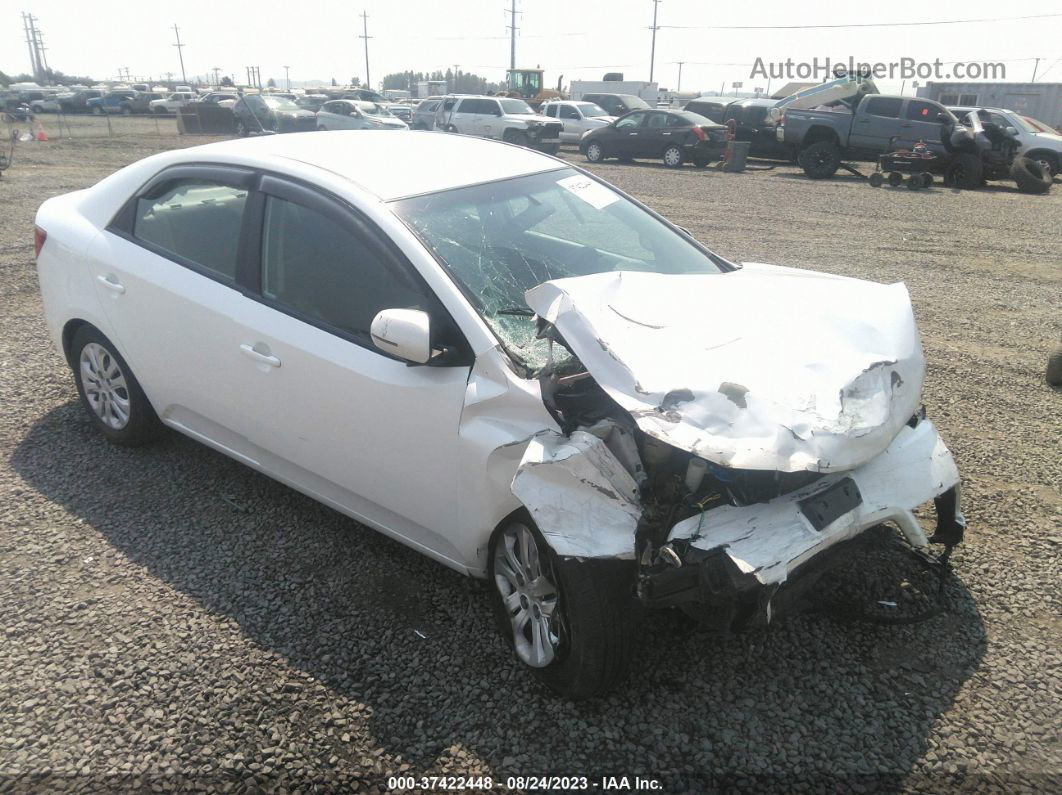 2012 Kia Forte Ex White vin: KNAFU4A28C5633744