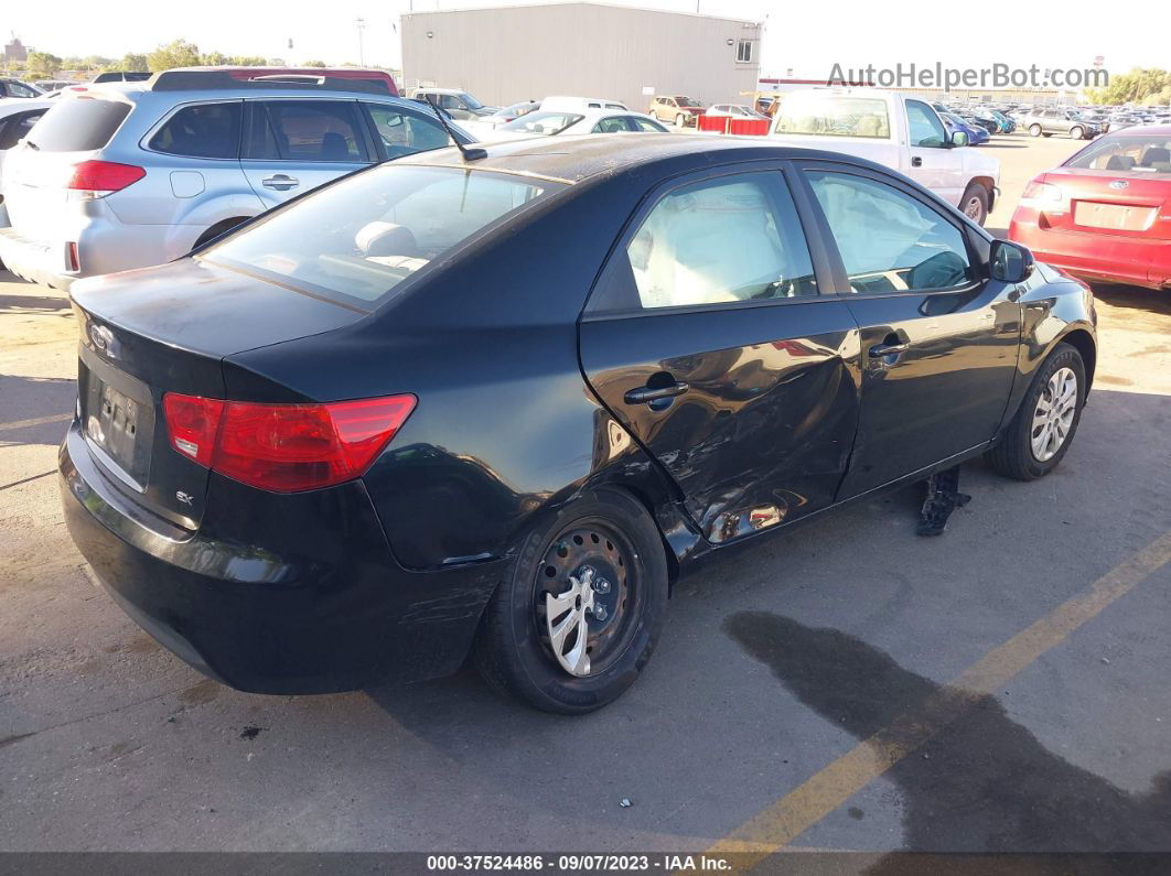 2012 Kia Forte Ex Черный vin: KNAFU4A29C5511331