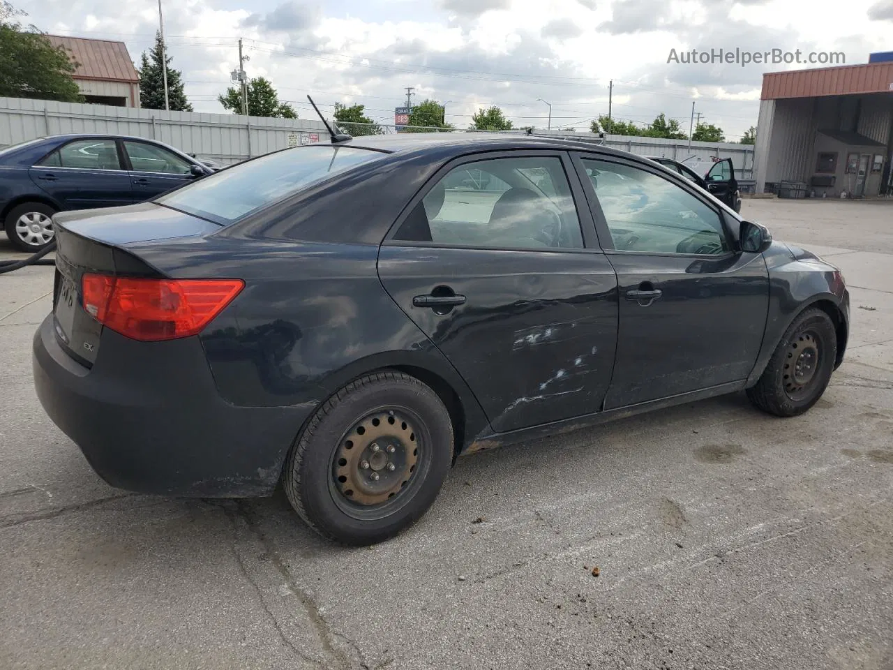 2012 Kia Forte Ex Черный vin: KNAFU4A29C5538321