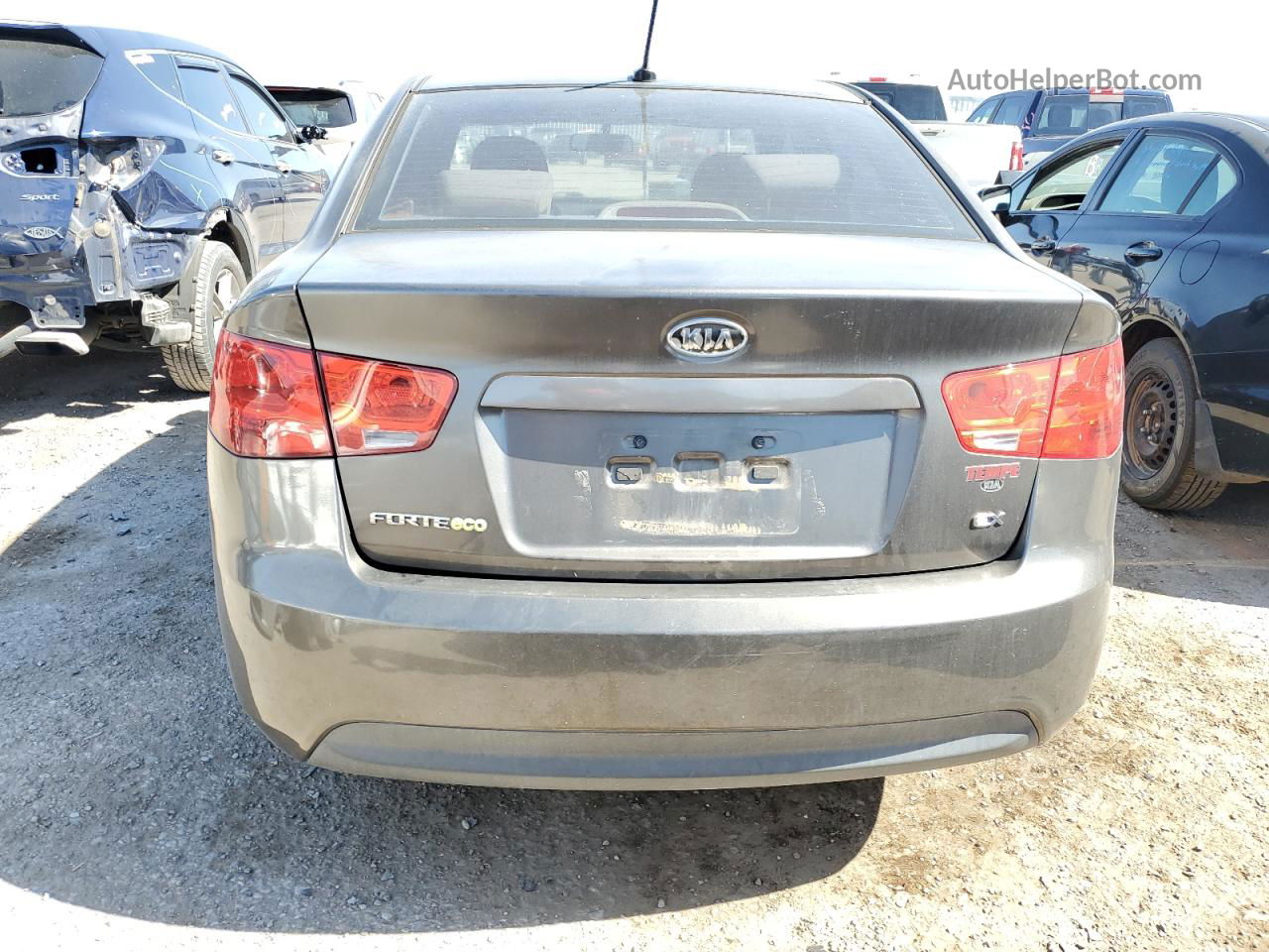 2012 Kia Forte Ex Коричневый vin: KNAFU4A29C5545950