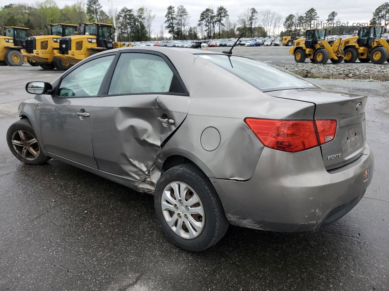 2012 Kia Forte Ex Gray vin: KNAFU4A29C5552526