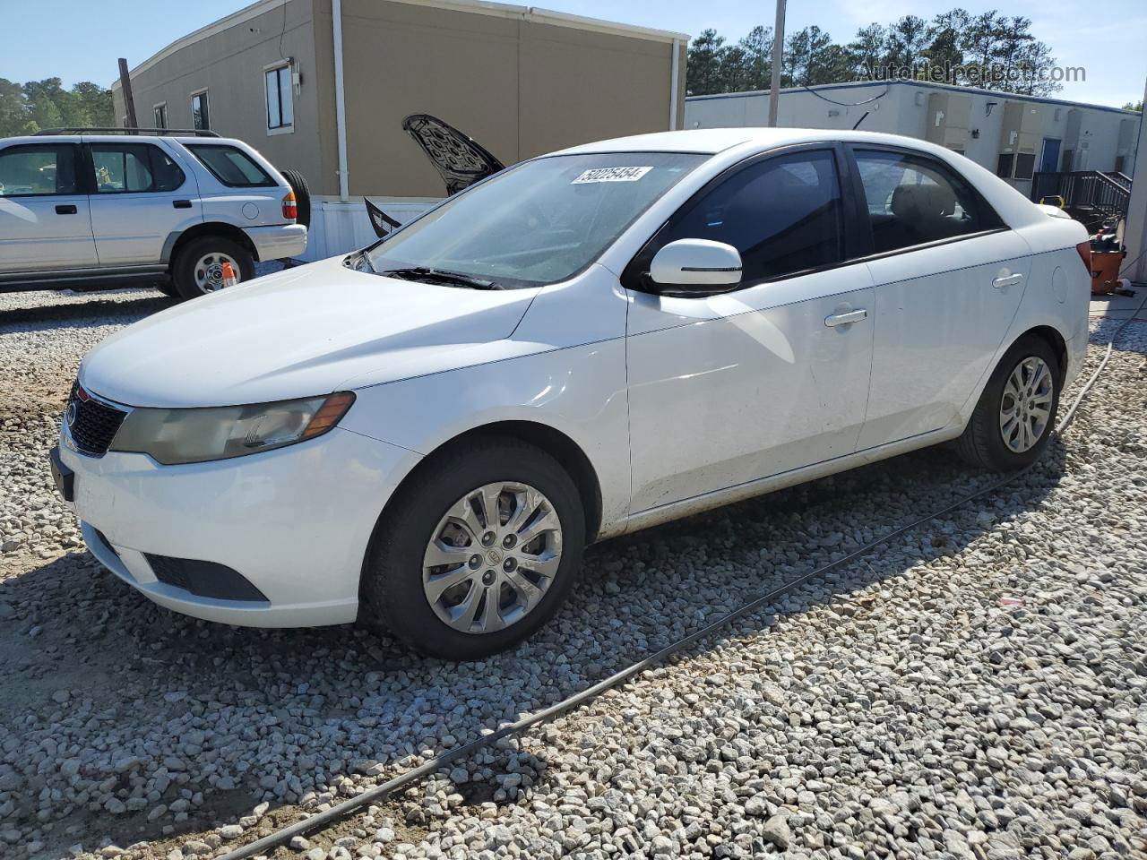 2012 Kia Forte Ex White vin: KNAFU4A29C5556804