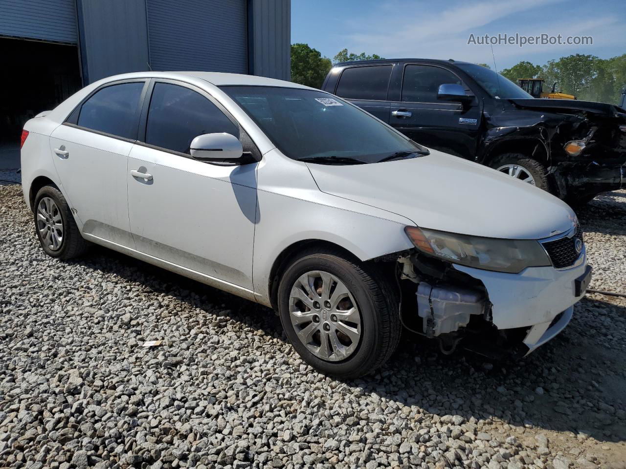 2012 Kia Forte Ex Белый vin: KNAFU4A29C5556804