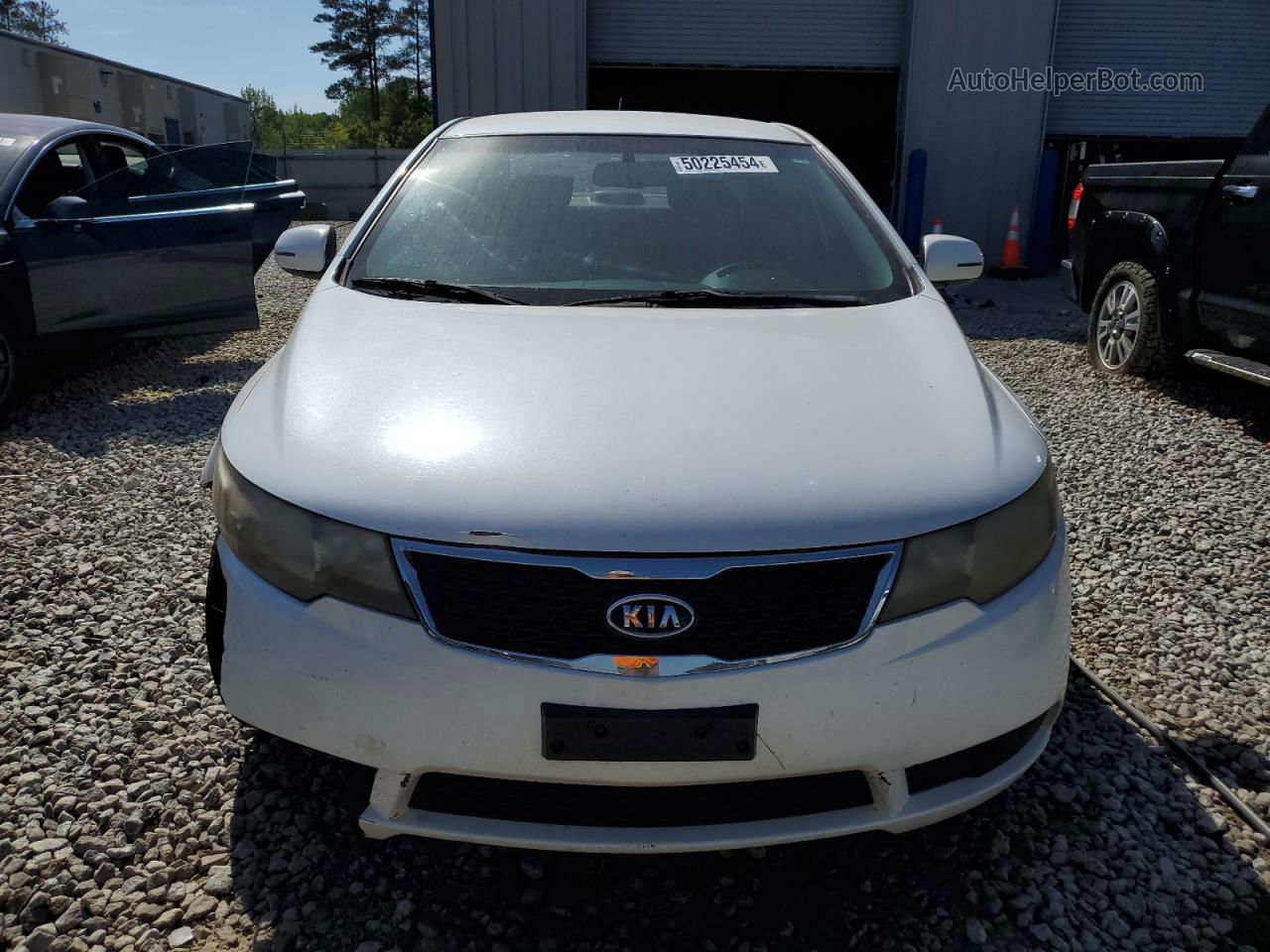 2012 Kia Forte Ex Белый vin: KNAFU4A29C5556804