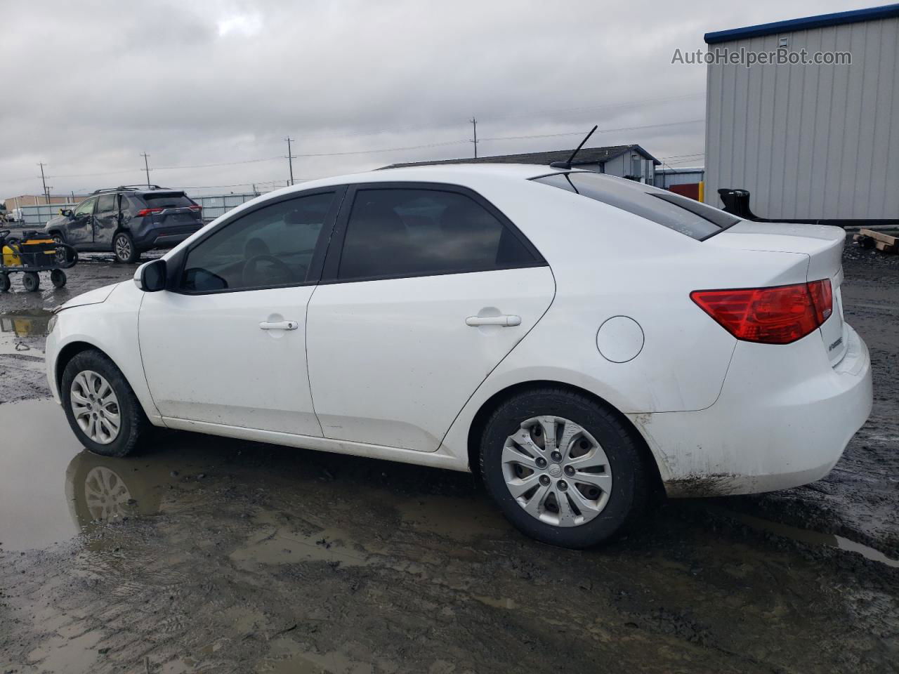 2012 Kia Forte Ex Белый vin: KNAFU4A29C5557662