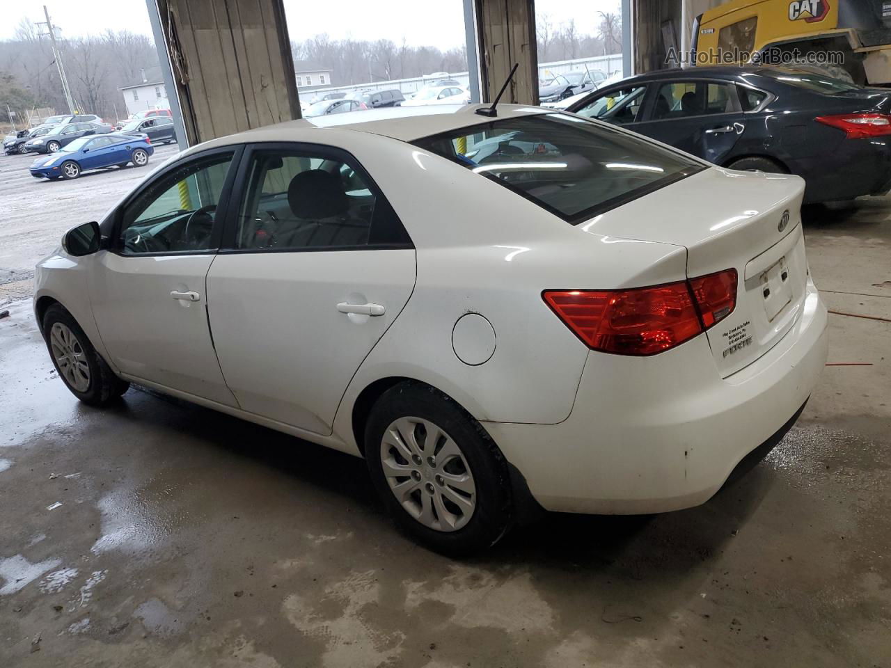 2012 Kia Forte Ex White vin: KNAFU4A29C5579600