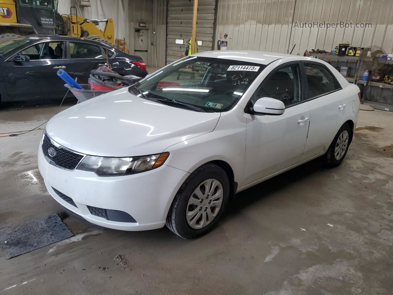 2012 Kia Forte Ex White vin: KNAFU4A29C5579600