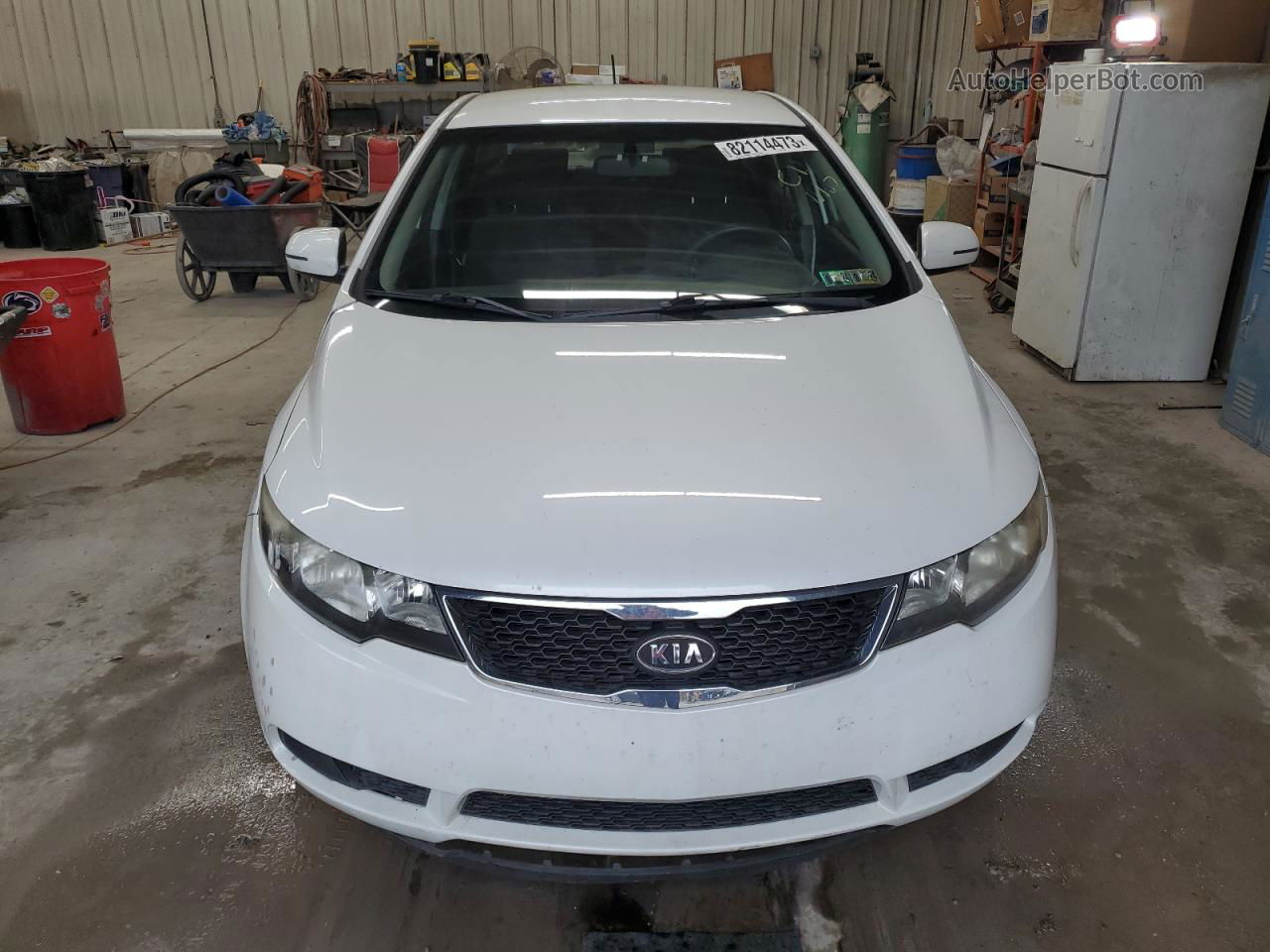 2012 Kia Forte Ex White vin: KNAFU4A29C5579600