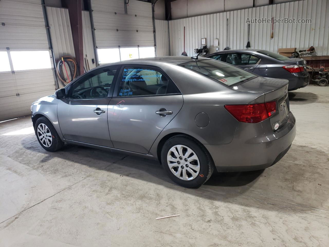 2012 Kia Forte Ex Silver vin: KNAFU4A29C5587485