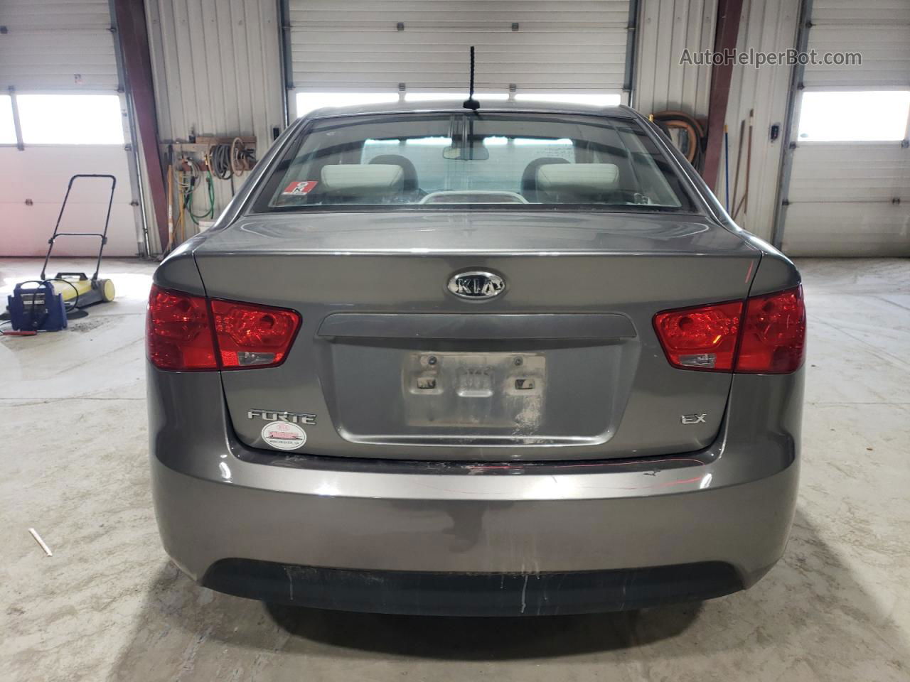 2012 Kia Forte Ex Silver vin: KNAFU4A29C5587485