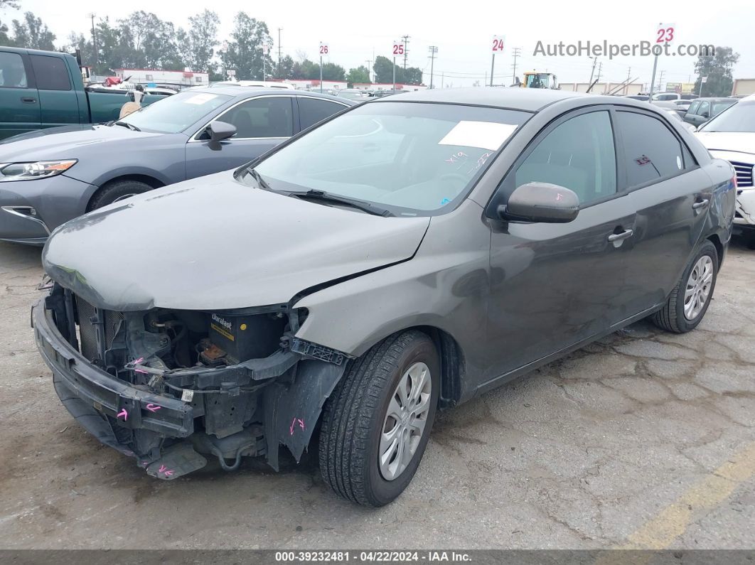 2012 Kia Forte Ex Серый vin: KNAFU4A29C5592959