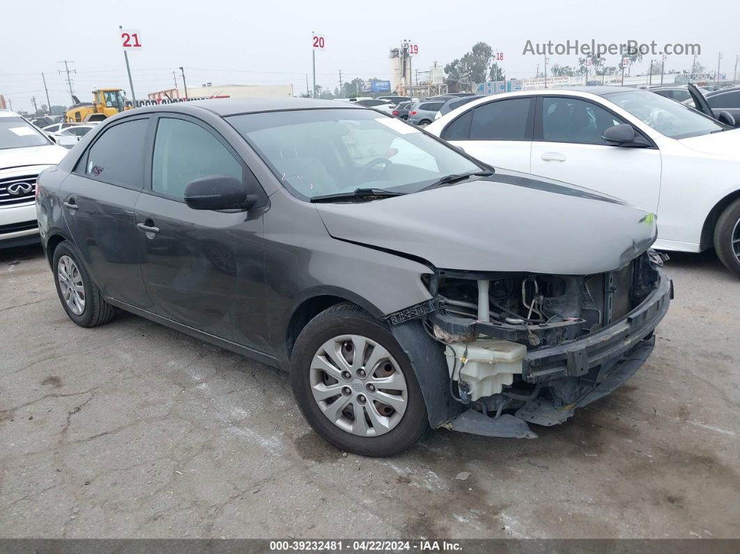 2012 Kia Forte Ex Серый vin: KNAFU4A29C5592959